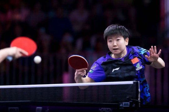 孙颖莎登顶WTT美国大满贯