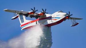 巡护35架次、投水390吨 AG600顺利完成任务！
