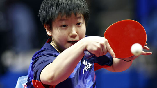 史无前例！孙颖莎实现世界杯女单三连冠