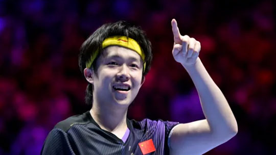 国乒三将挺进澳门世界杯四强