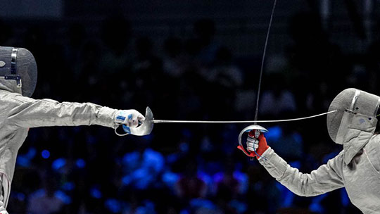 世界青少年击剑锦标赛前半程 中国小将发挥出色