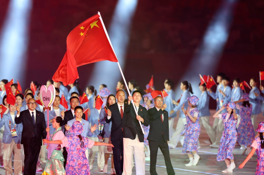 赛场砺志迎华诞 奋楫争先展担当——中国亚运健儿以奋斗致敬祖国