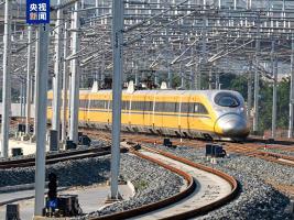 西康高铁启动时速385公里提速试验