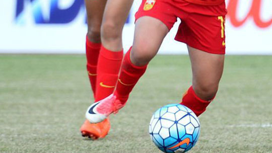 U20女足亚洲杯中国队两连胜提前小组出线