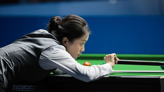 白雨露斩获世锦赛资格赛首胜